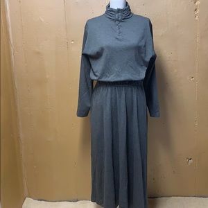 Talbots, Large, dark gray dress